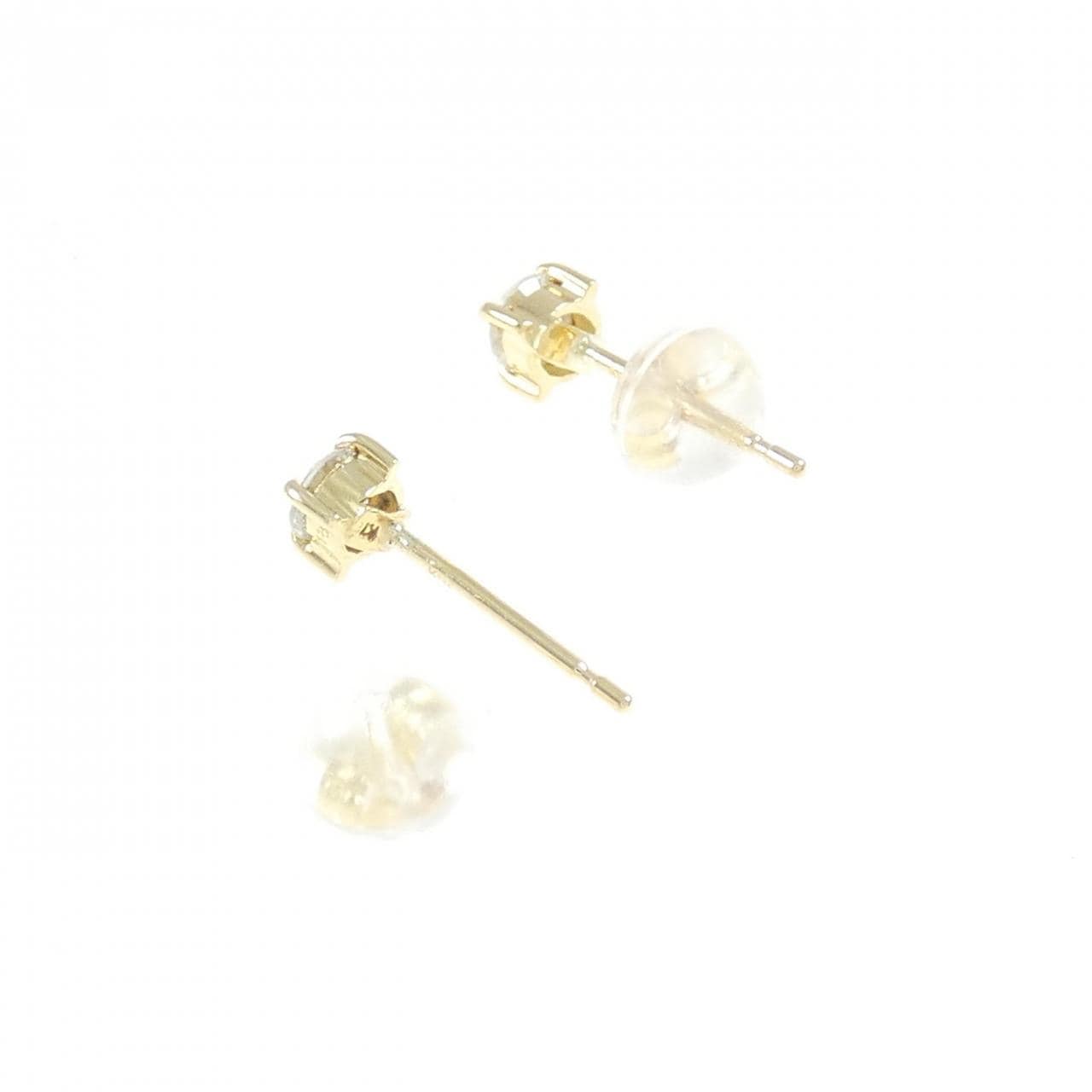 K18YG Diamond Earrings 0.37CT