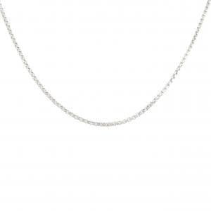 K18WG chain necklace