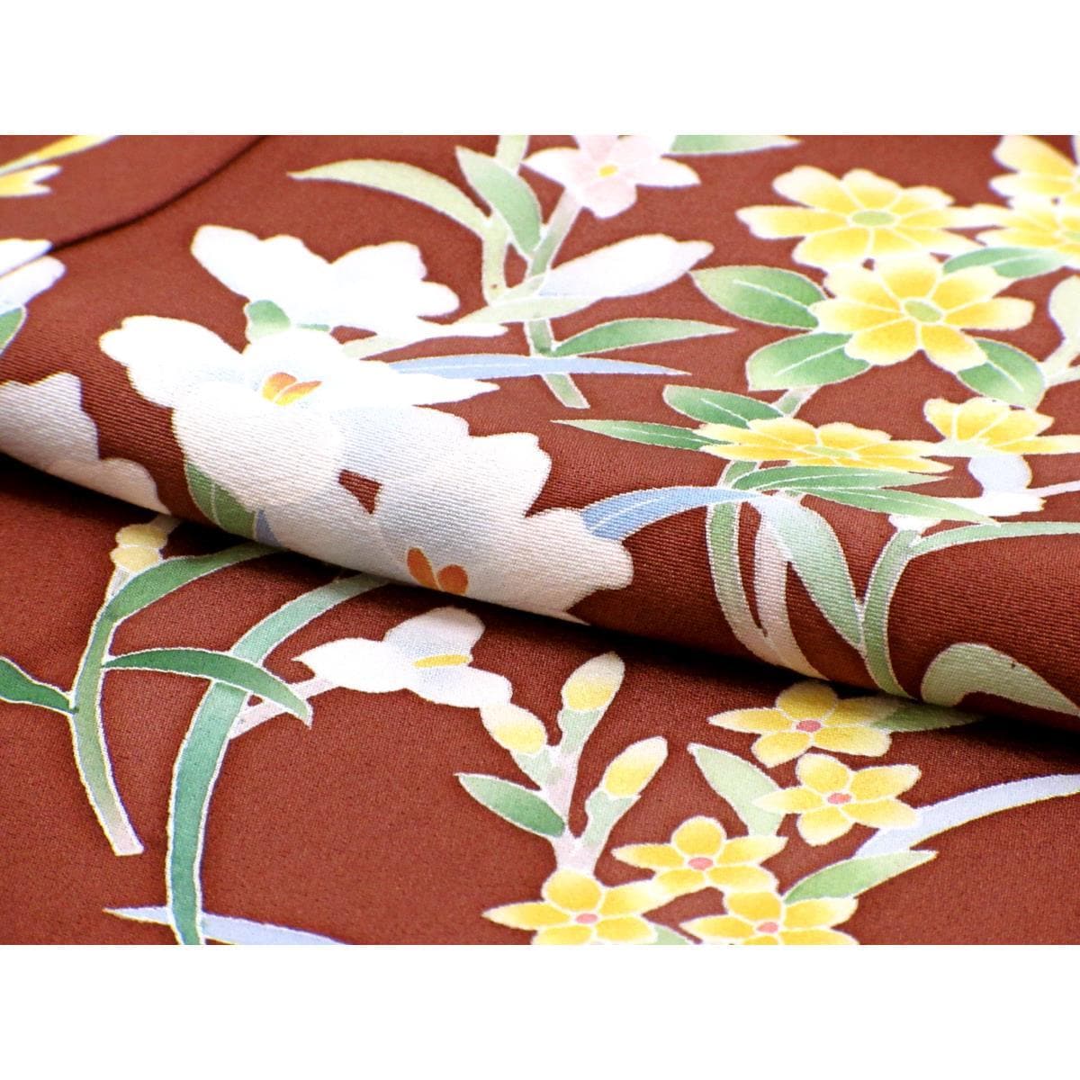 訪問着　【本加賀友禅】南克治　唐花