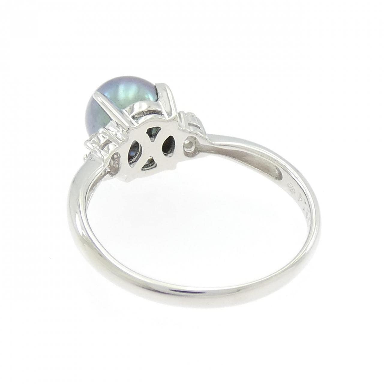 PT850 黒蝶パール リング 8.0mm