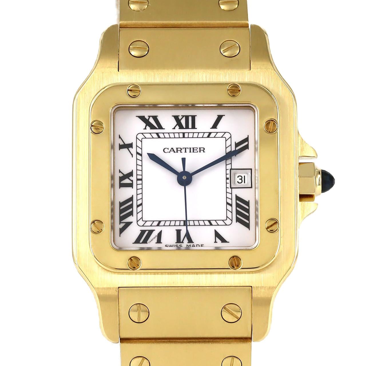 カルティエ サントスカレ LM YG9 82746788 YG 自動巻