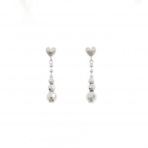 PT900 ハート ピアス