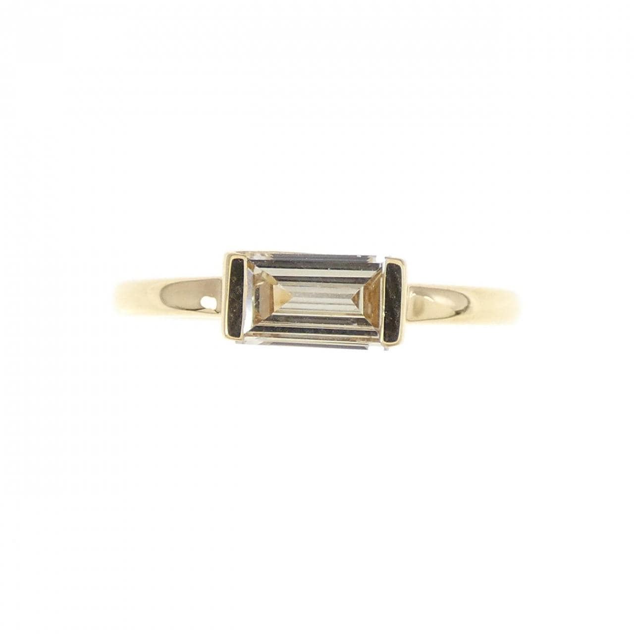 【新品】K18YG ダイヤモンド リング 0.28CT