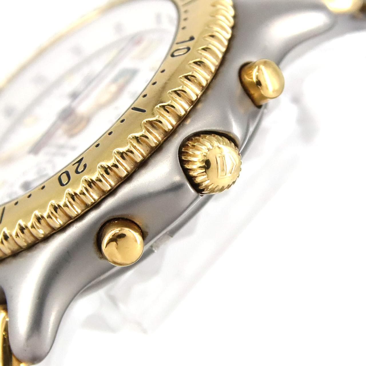 【ノーメンテナンス還元価格】タグ･ホイヤー セルクロノグラフ コンビ S35.006 SSxGP クォーツ