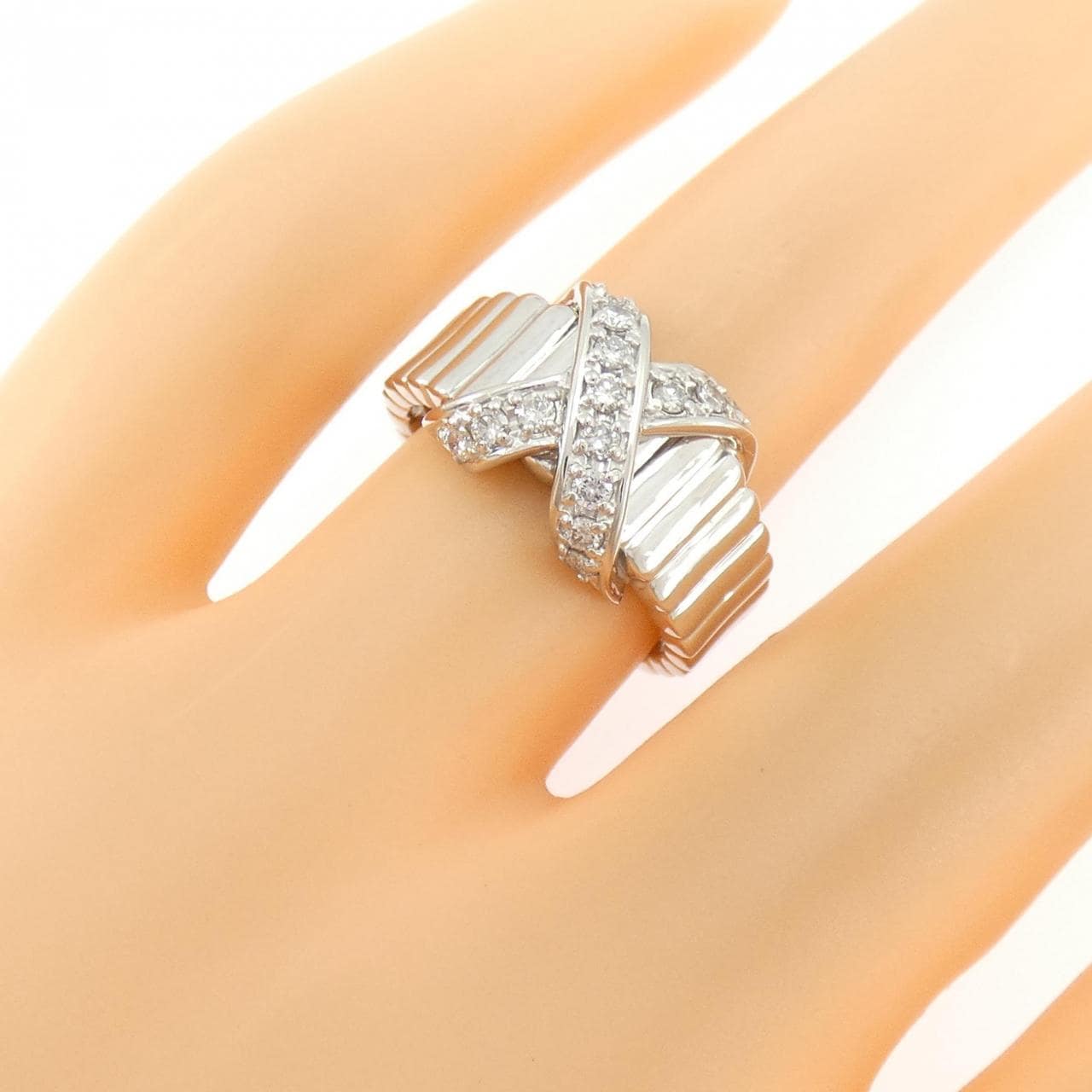 PT900 ダイヤモンド リング 0.30CT