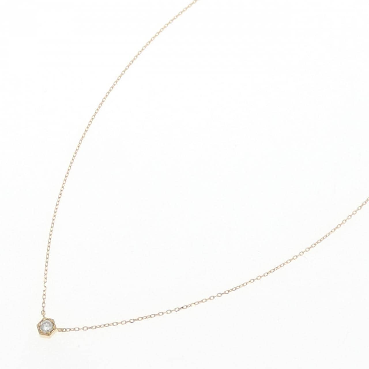 K18YG ダイヤモンド ネックレス