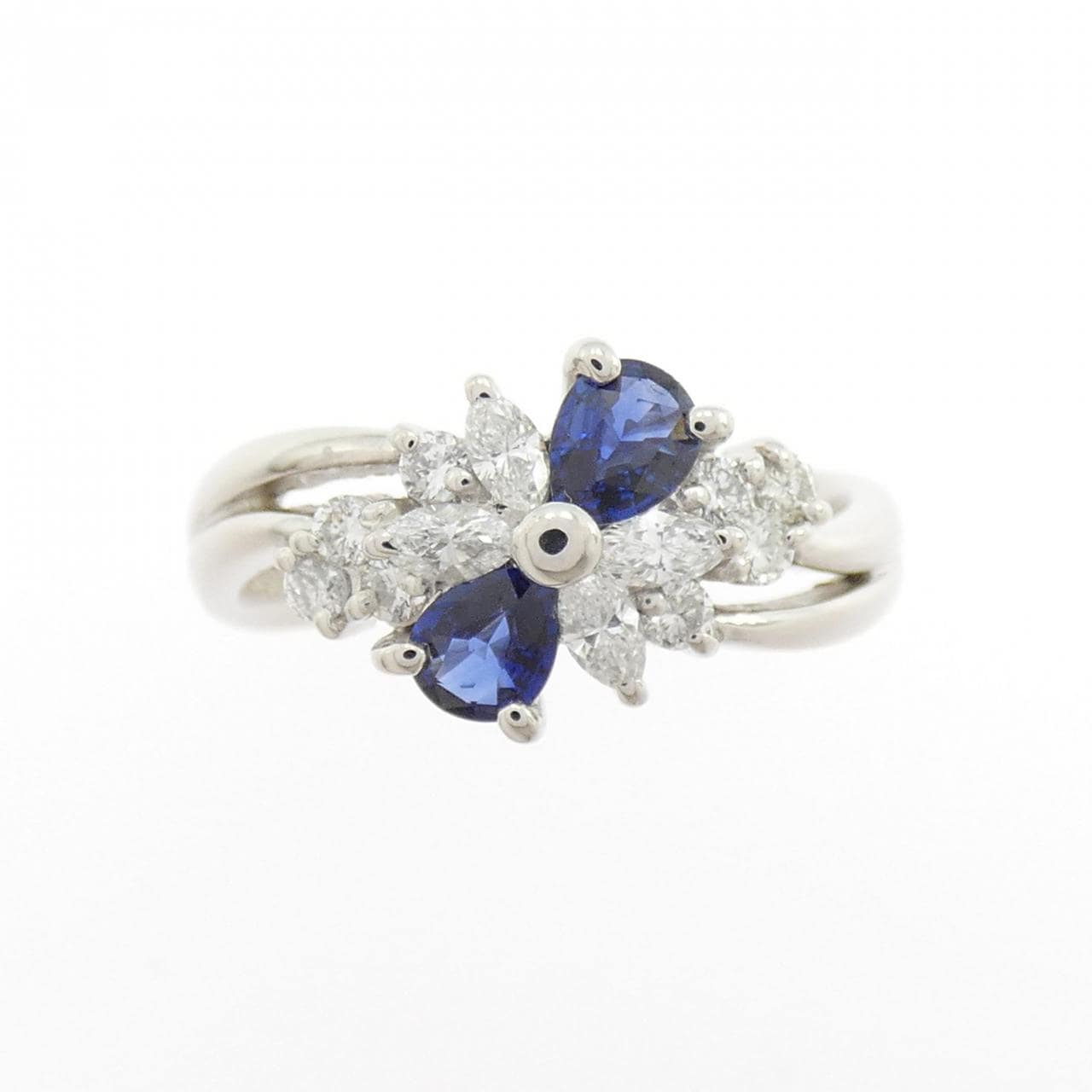 PT900 サファイヤ リング 0.48CT