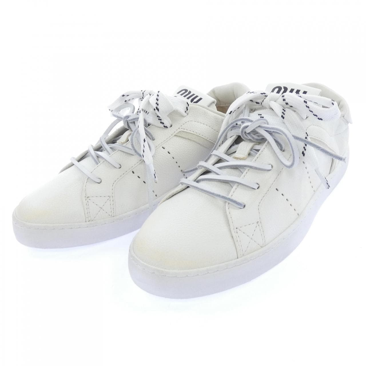 ミュウミュウ MIU MIU デコレザースニーカー 5E532E スニーカー