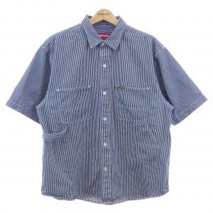 シュプリーム SUPREME Loose Fit S/S Denim Paint S／Sシャツ