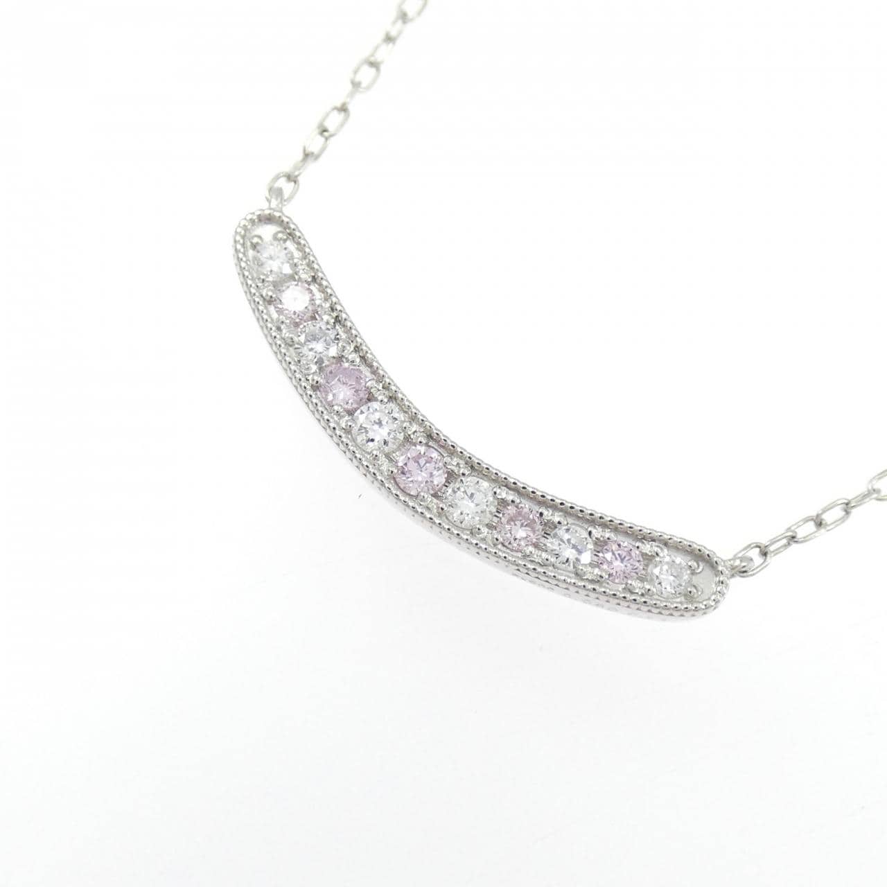 PT900/PT850 ダイヤモンド ネックレス 0.19CT
