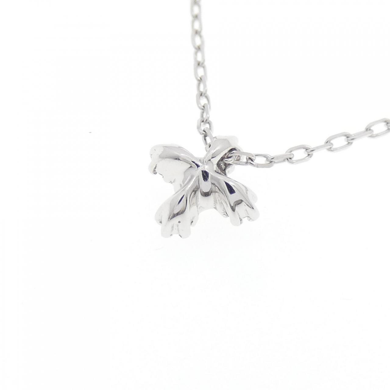 K10WG ダイヤモンド ネックレス 0.09CT