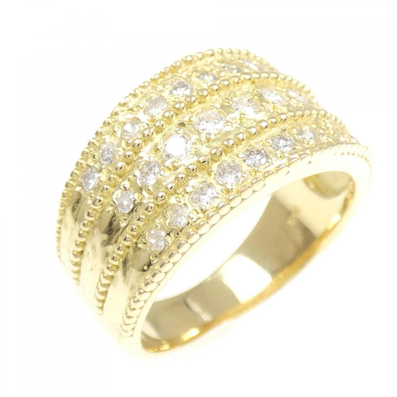 K18YG ダイヤモンド リング 0.54CT