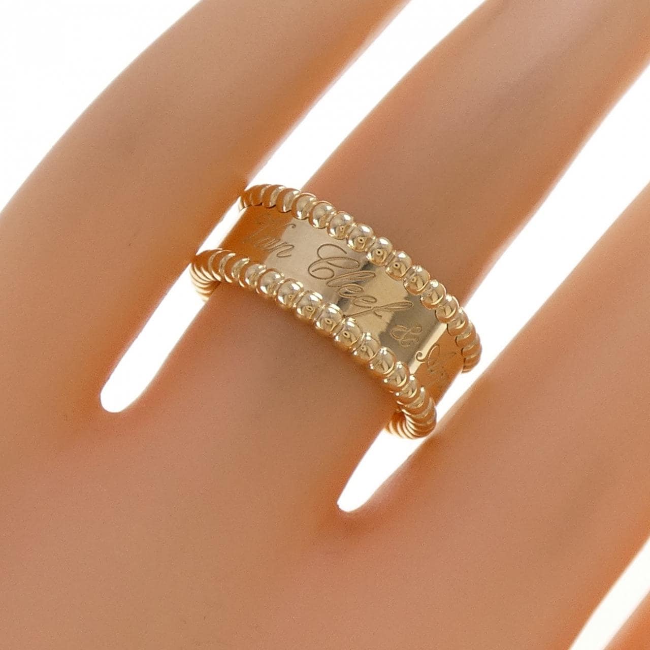 ヴァンクリーフ&アーペル ペルレ シニアチュール リング