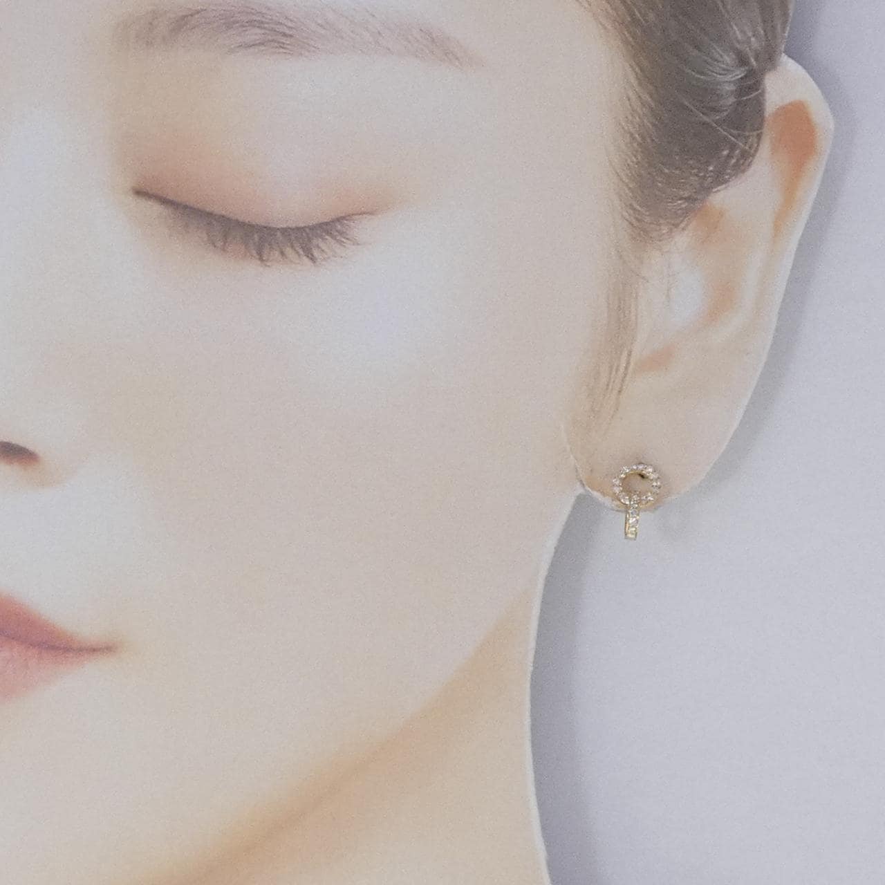【リメイク】K18YG ダイヤモンド ピアス 0.40CT