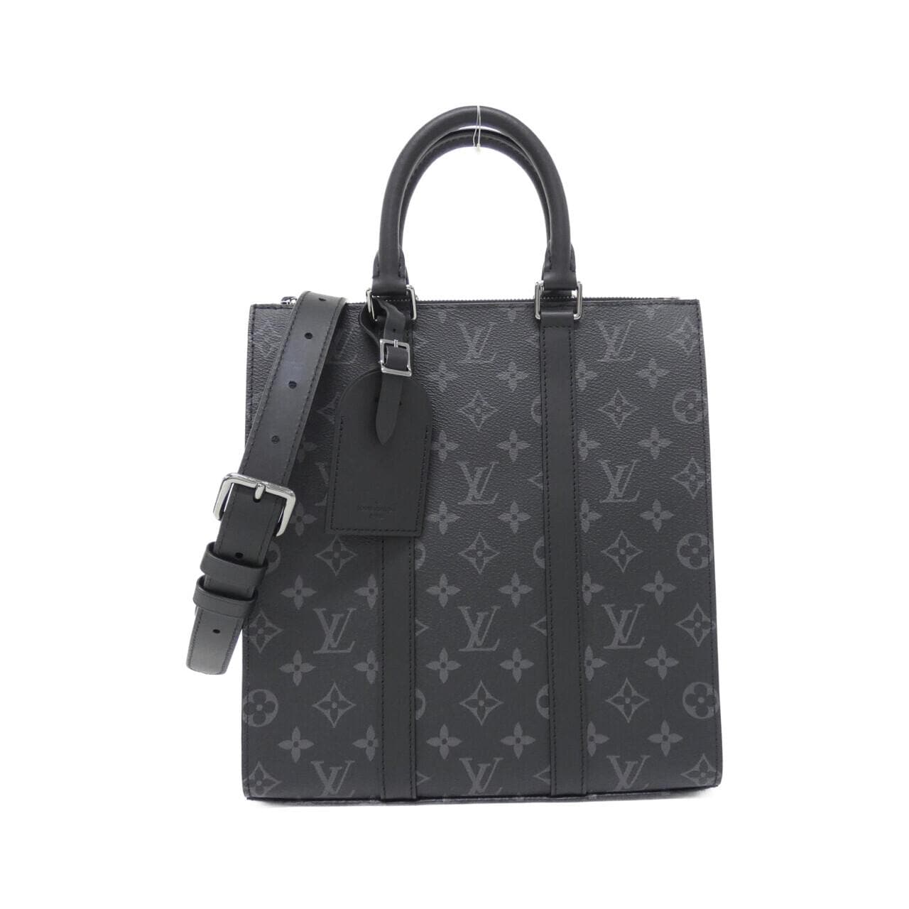 LOUIS VUITTON Monogram Eclipse Sac 塑料十字包 M46098