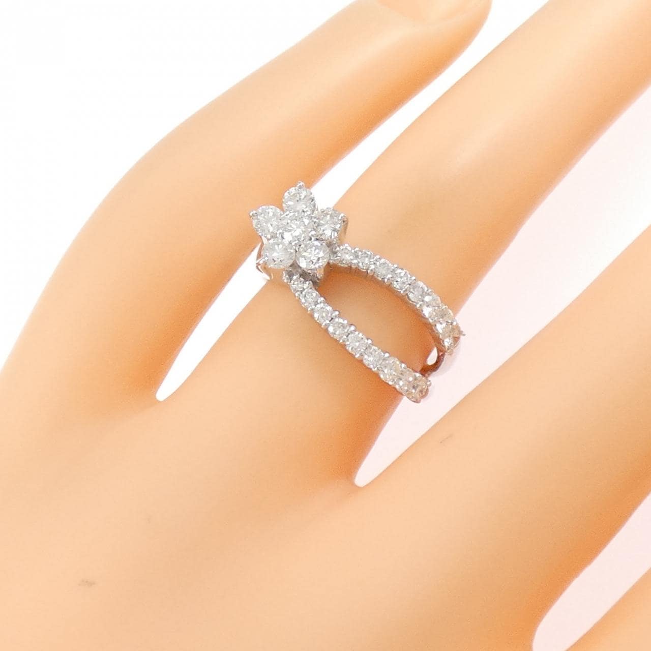 ポンテヴェキオ ダイヤモンド リング 0.91CT