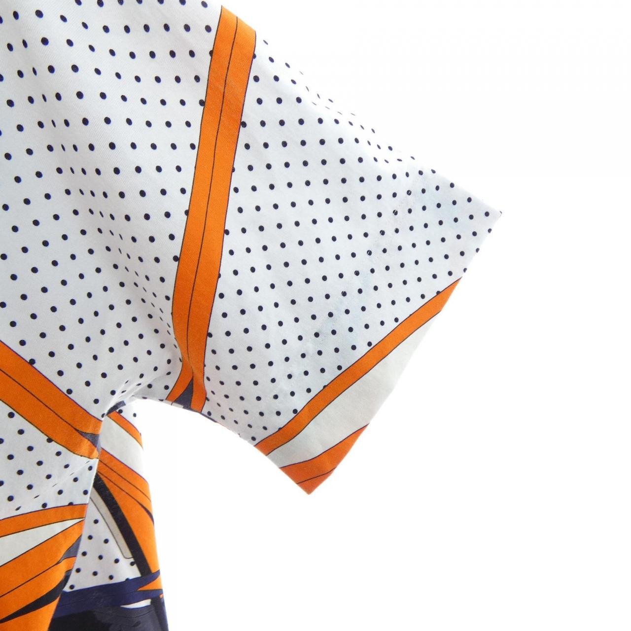 エルメス HERMES WASHINGTON'S CARRIAGE JERSEY *96-7600. Tシャツ