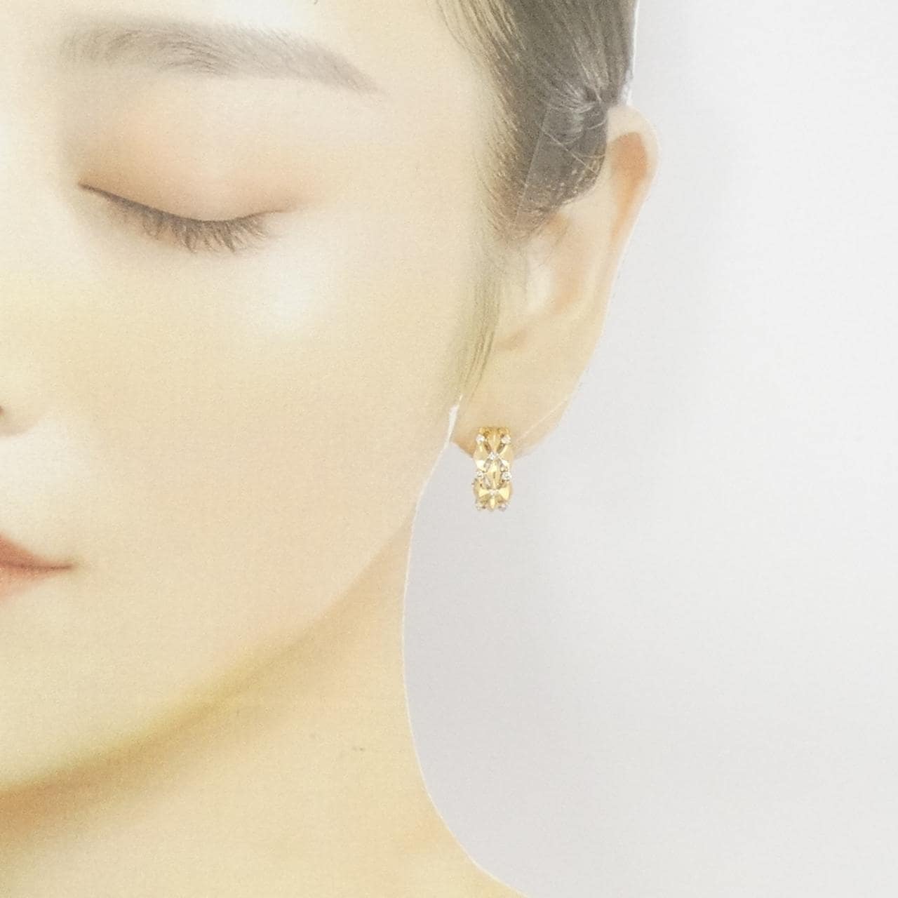 K18YG ダイヤモンド ピアス/イヤリング 0.27CT