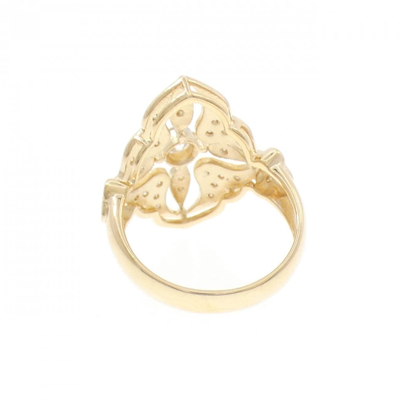 K18YG ダイヤモンド リング 0.54CT