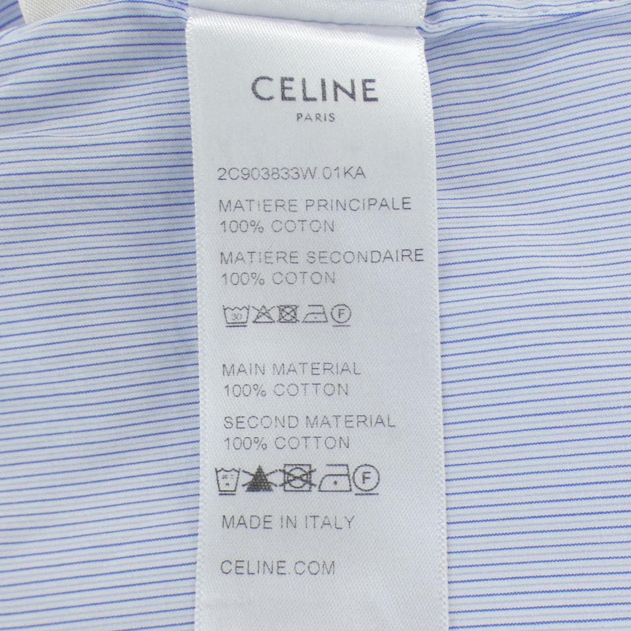 セリーヌ CELINE 2C903833W シャツ