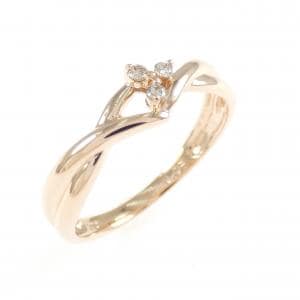 K10PG ダイヤモンド リング 0.03CT