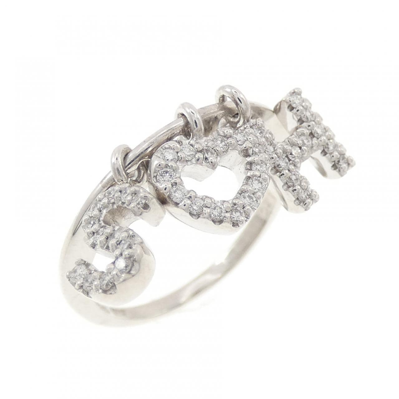 ポンテヴェキオ ダイヤモンド リング 0.21CT