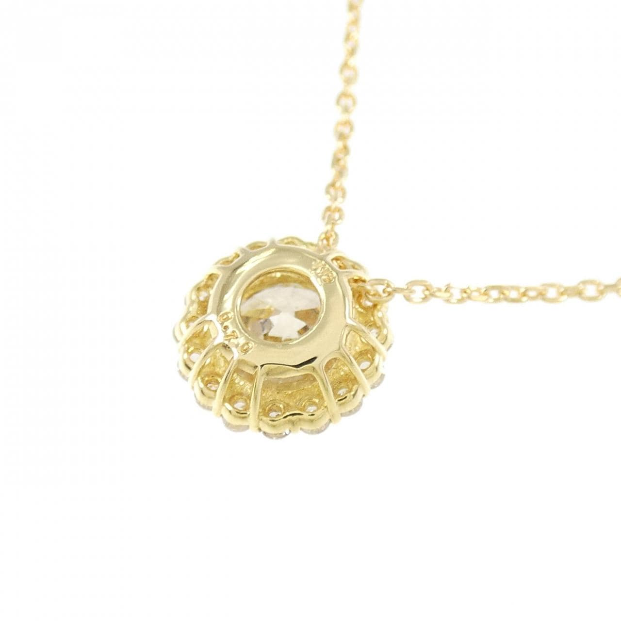 K18YG ダイヤモンド ネックレス 0.70CT