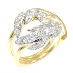 ティファニー 2リーブス リング