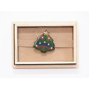【新品】帯留　クリスマス