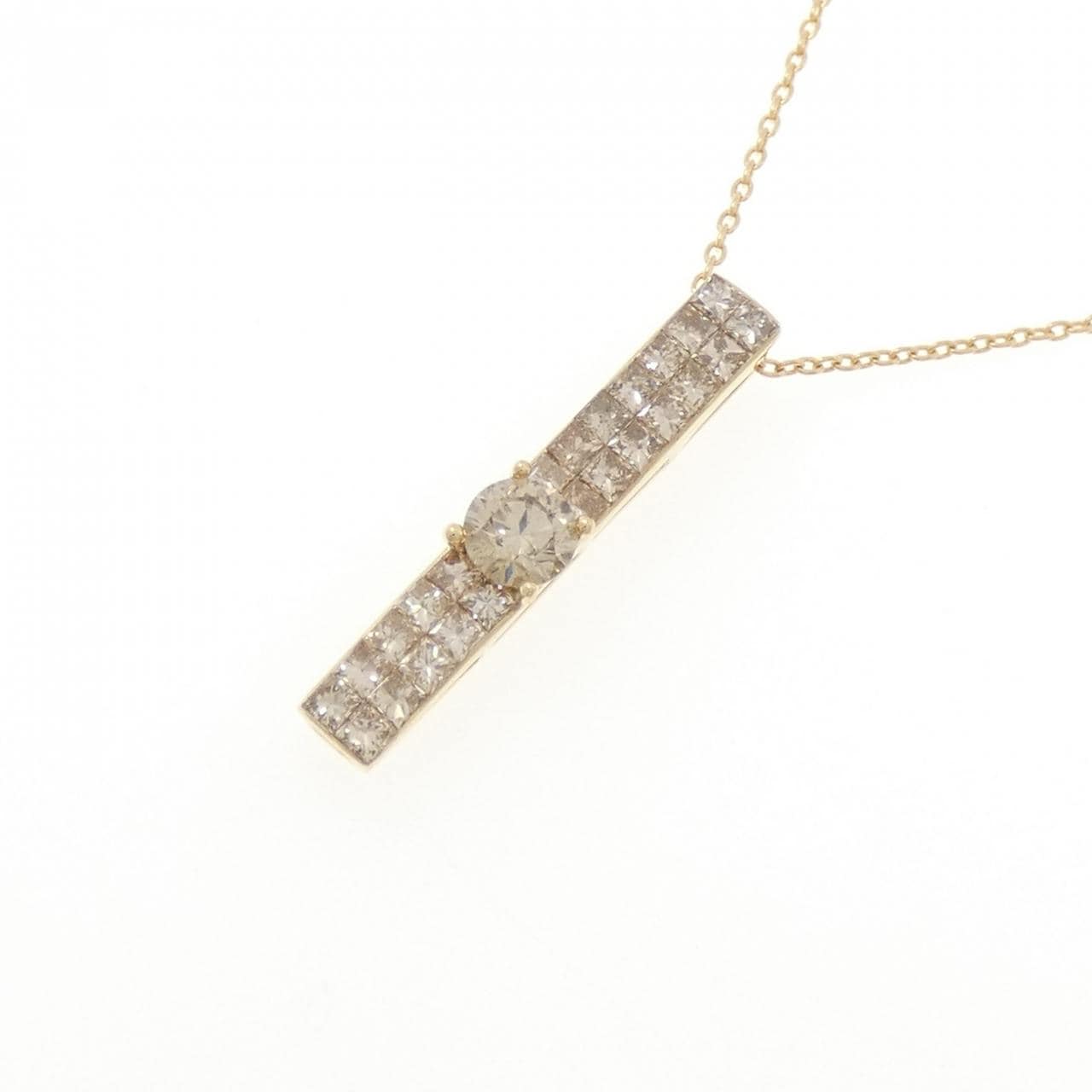 ジーエスティービー ダイヤモンド ネックレス 0.25CT