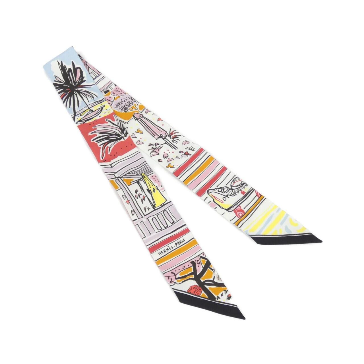 エルメス RAYURES D'ETE ツイリー 063850S スカーフ