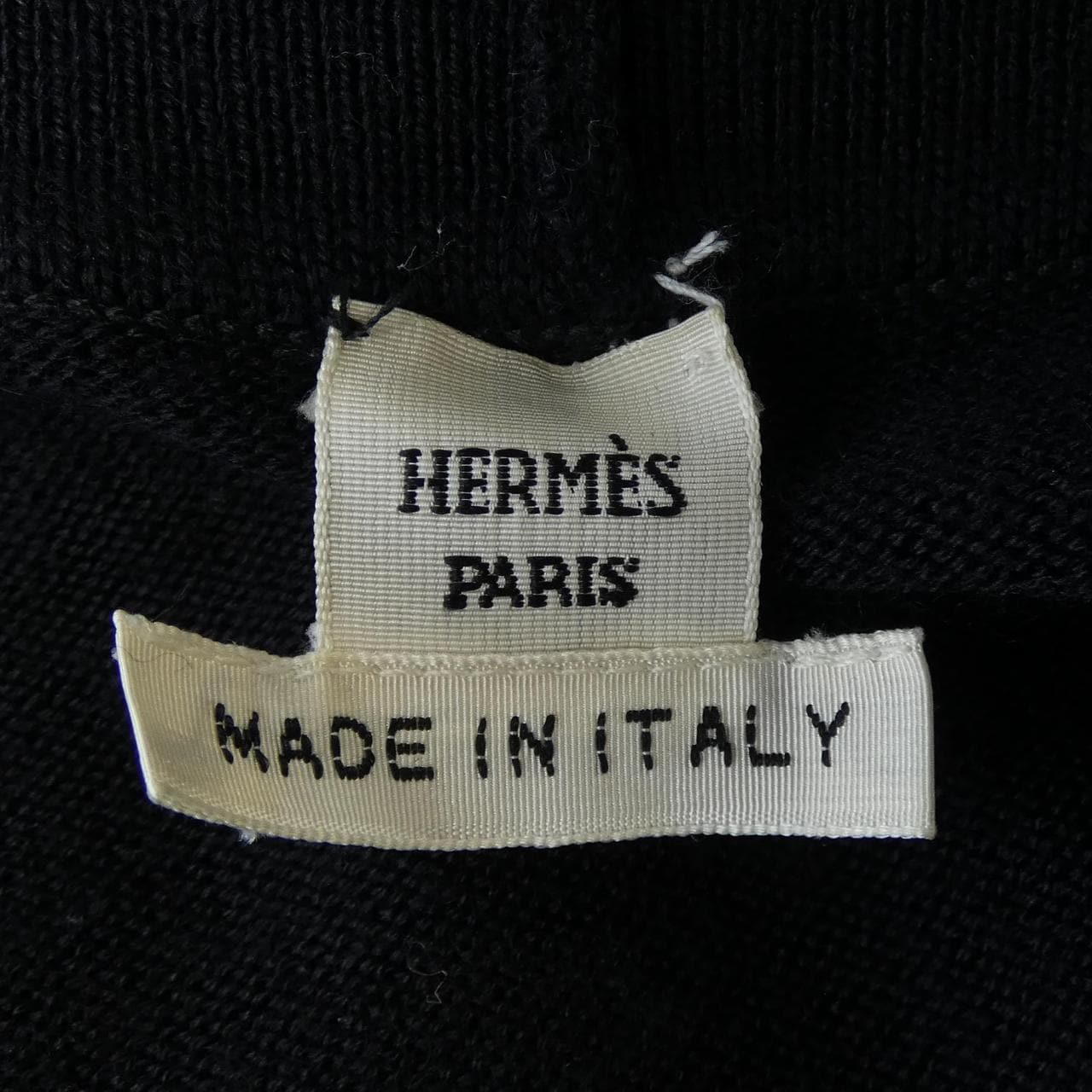 エルメス HERMES 57-7753 ツイルレーヌ. ロングカーディガン