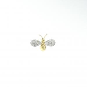 ギメル ビー ダイヤモンド ブローチ 0.150CT