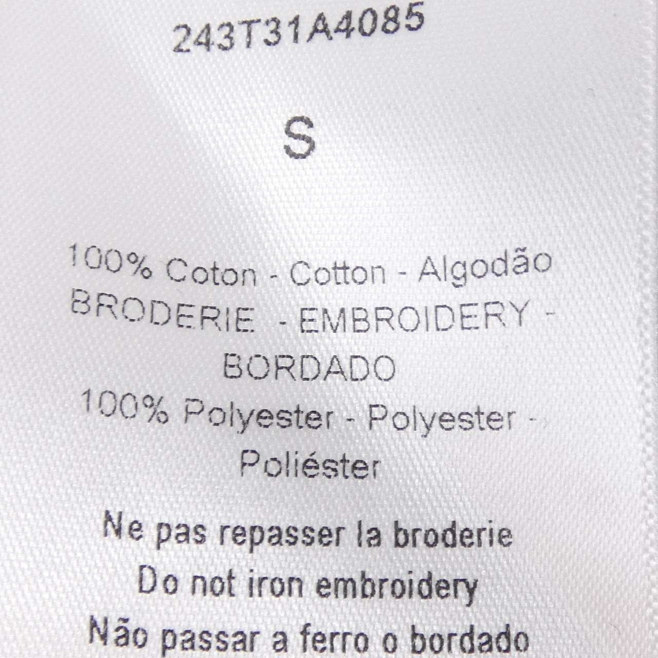 クリスチャンディオール CHRISTIAN DIOR DIORIVIERA 243T31A4085 Tシャツ