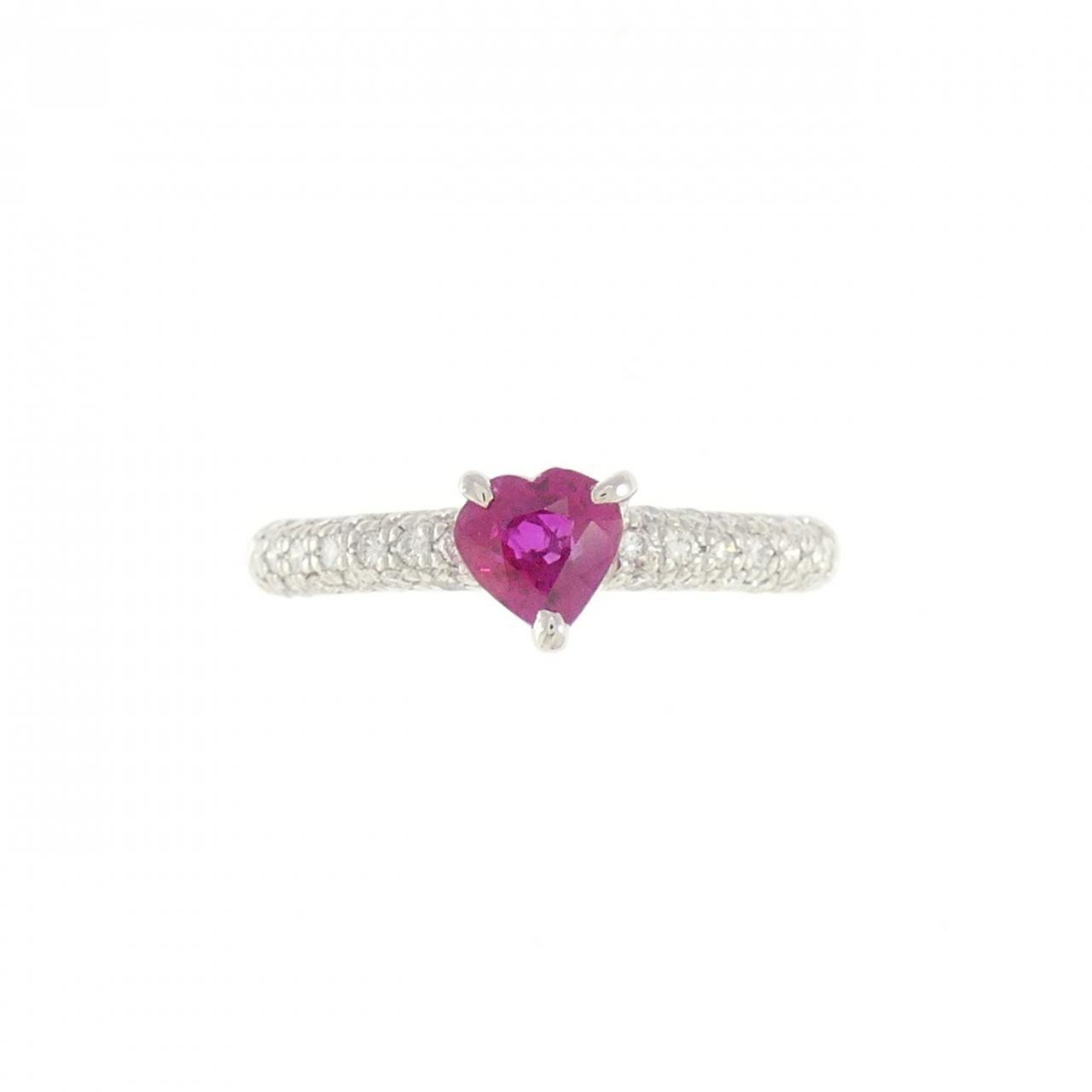 PT红宝石戒指0.63CT
