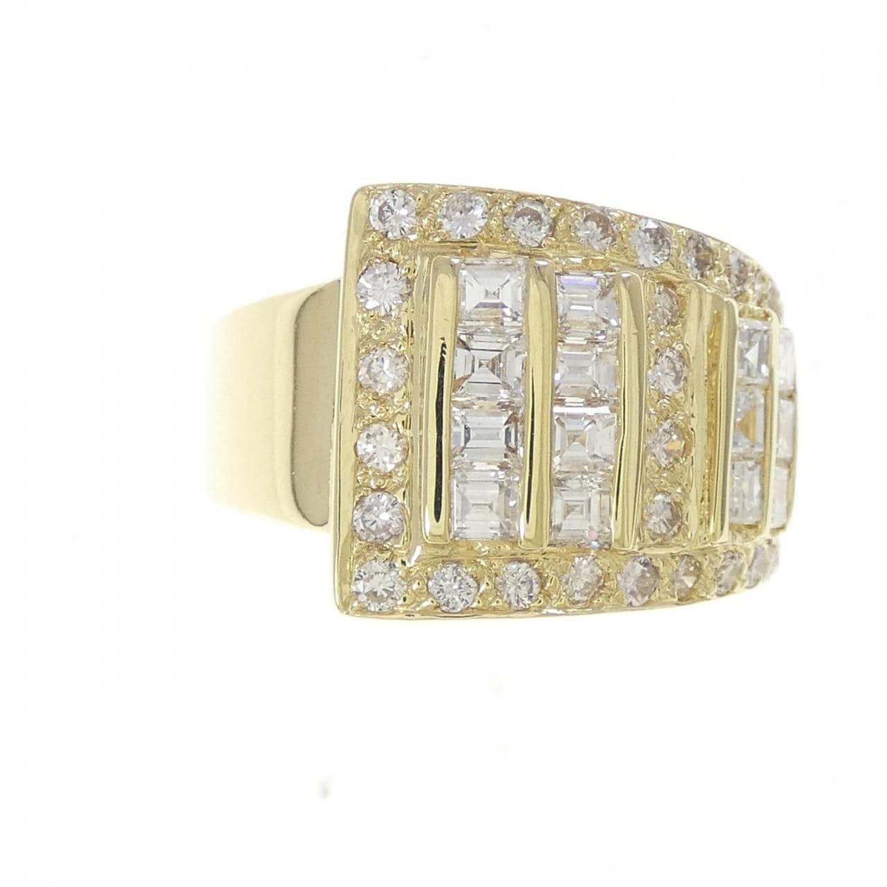 K18YG ダイヤモンド リング 1.77CT