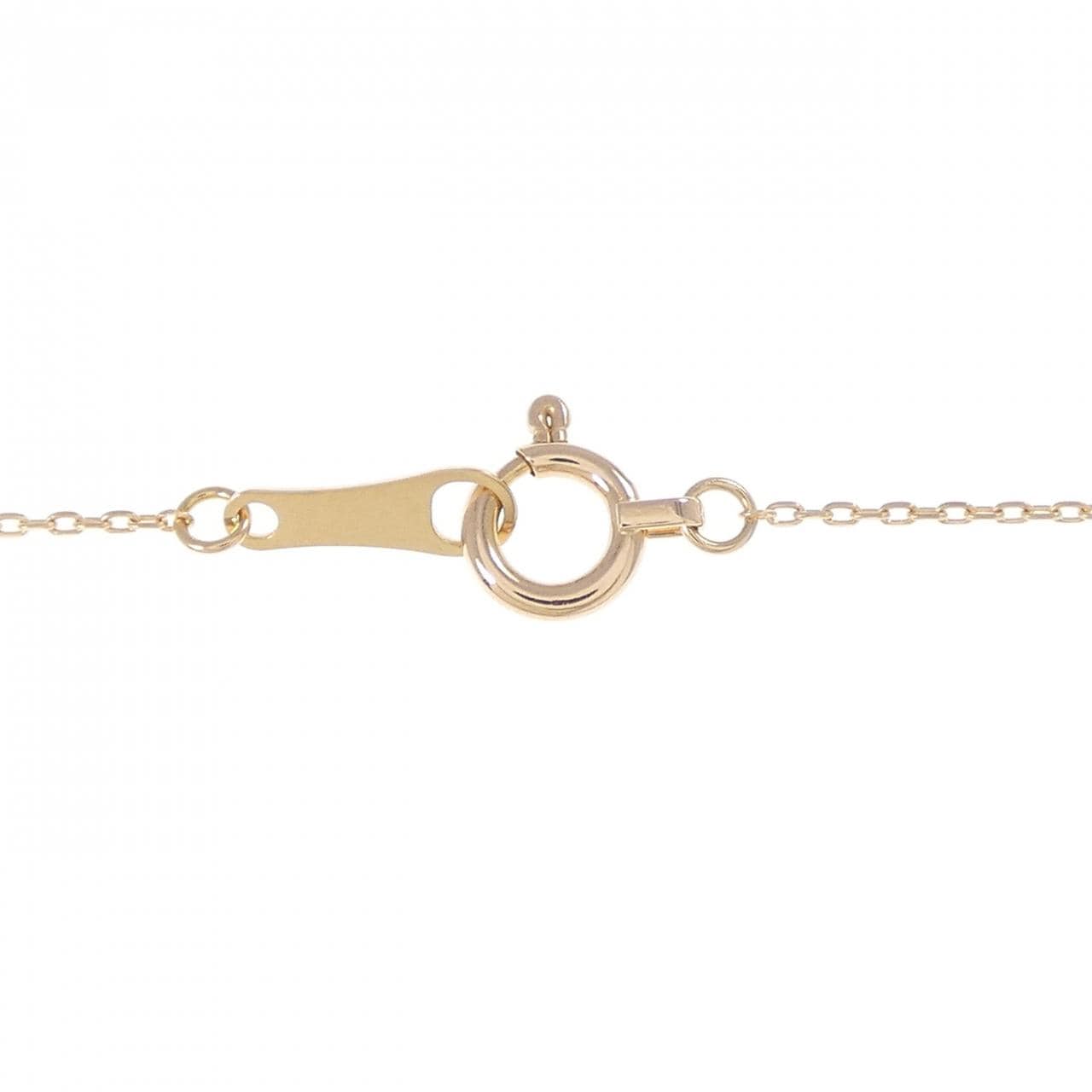 K18PG ダイヤモンド ネックレス 0.15CT