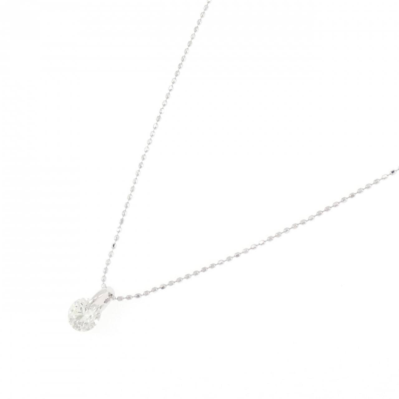 K18WG ダイヤモンド ネックレス 0.50CT
