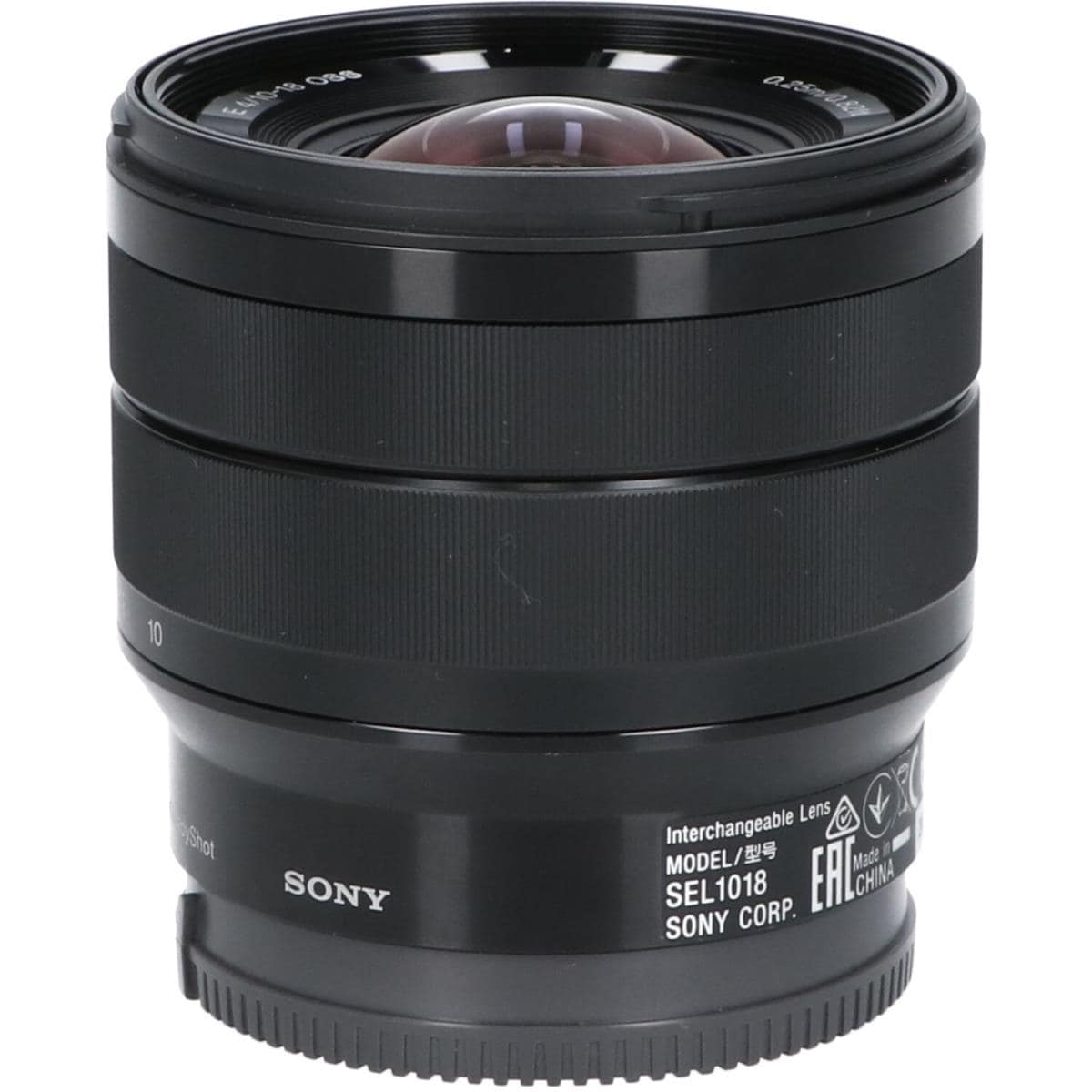 ＳＯＮＹ　Ｅ１０－１８ｍｍ　Ｆ４ＯＳＳ（ＳＥＬ１０１８）