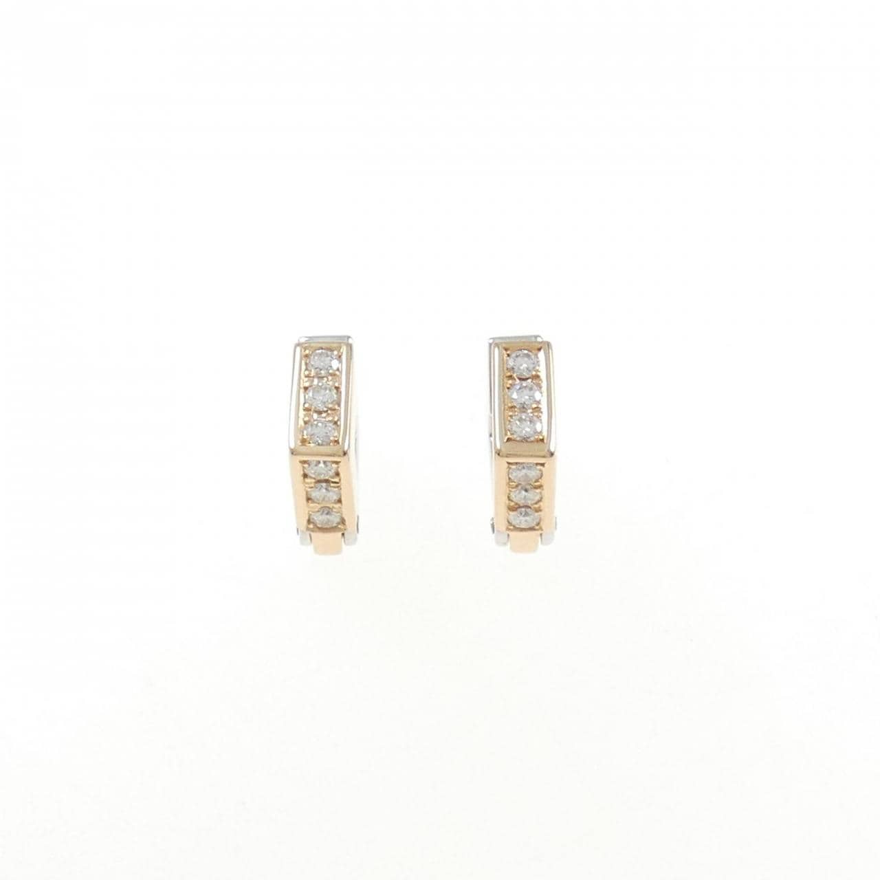 K18PG/K18WG ダイヤモンド イヤリング 0.30CT