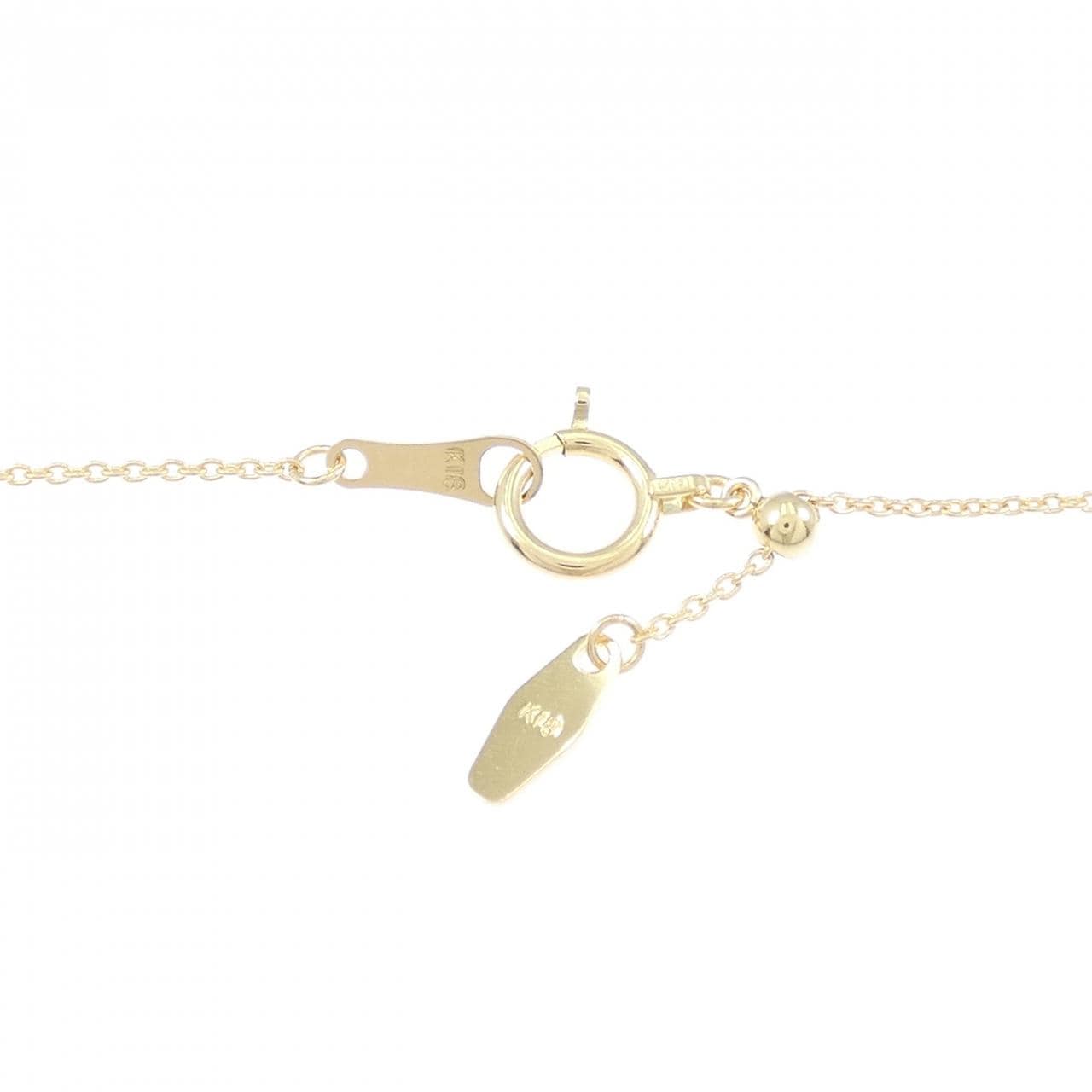 【リメイク】K18YG ダイヤモンド ネックレス 0.274CT D SI1 EXT H&C