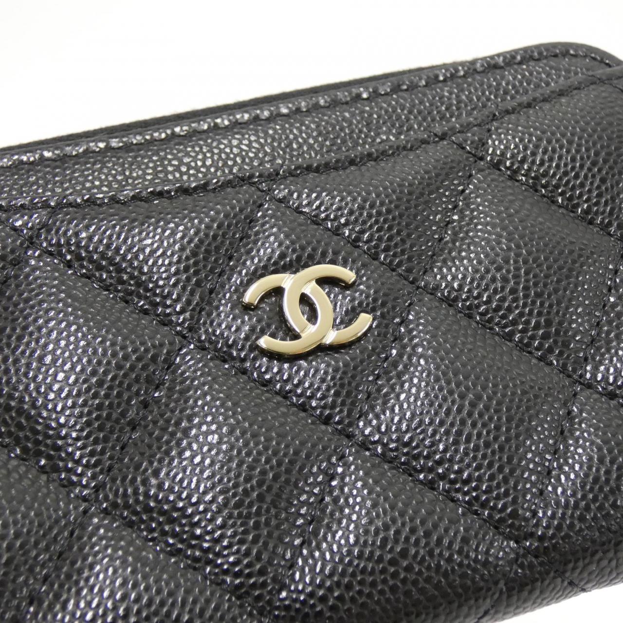 【極美品・希少カラー】シャネル タイムレスクラシック ライン カードケース CHANEL - 【未使用品】シャネル タイムレスクラシック ライン