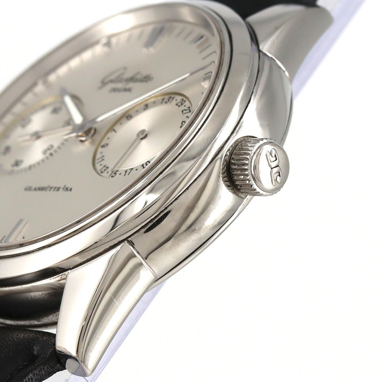 グラスヒュッテ･オリジナル セネタハンドデイト 1-39-58-02-02-04 SS 自動巻