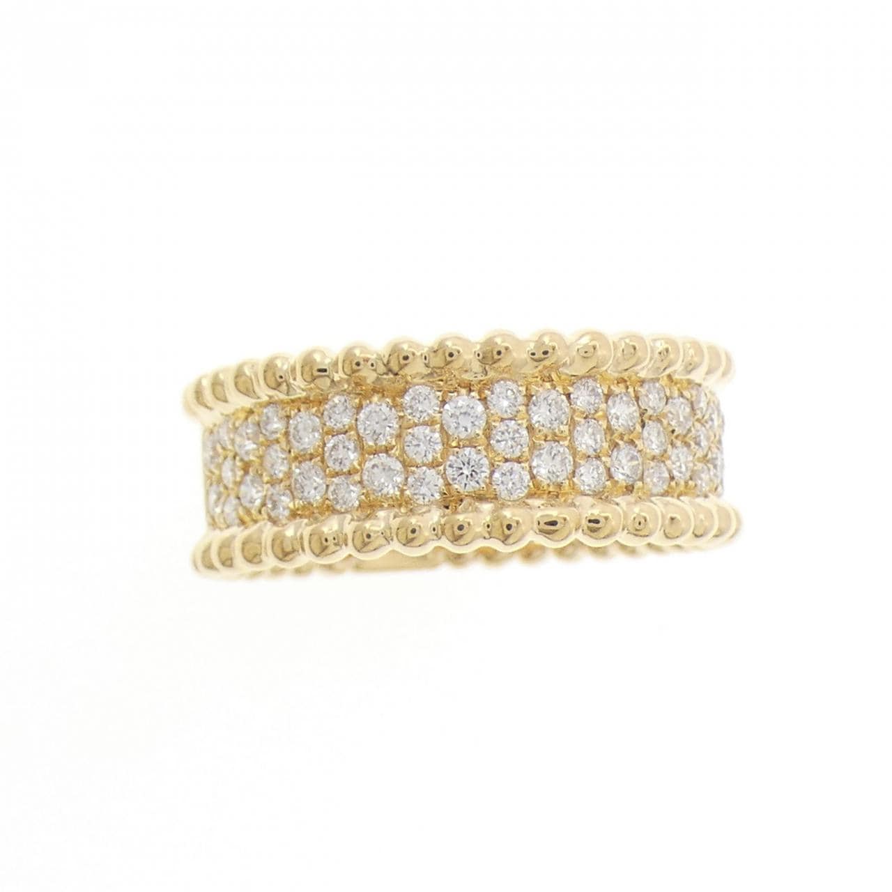 750YG ダイヤモンド リング 0.57CT