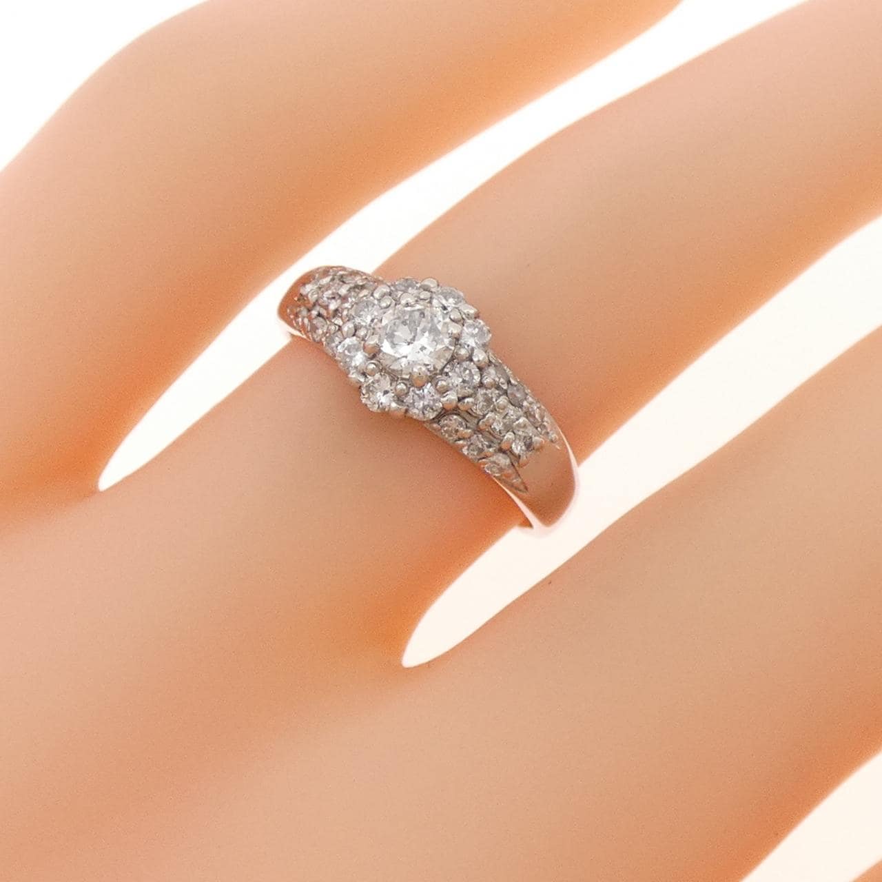 PT900 ダイヤモンド リング 0.50CT
