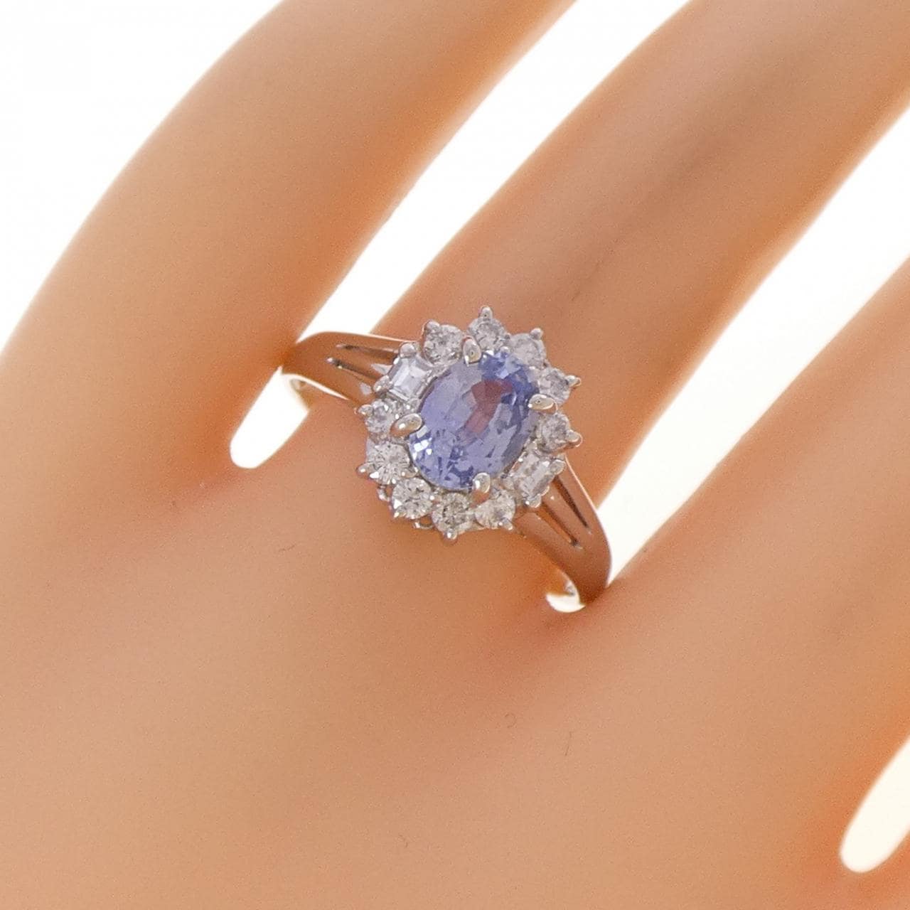 PT900 サファイヤ リング 0.95CT