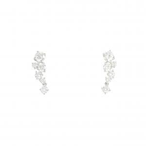 フォーエバー　マーク ダイヤモンド ピアス 0.70CT