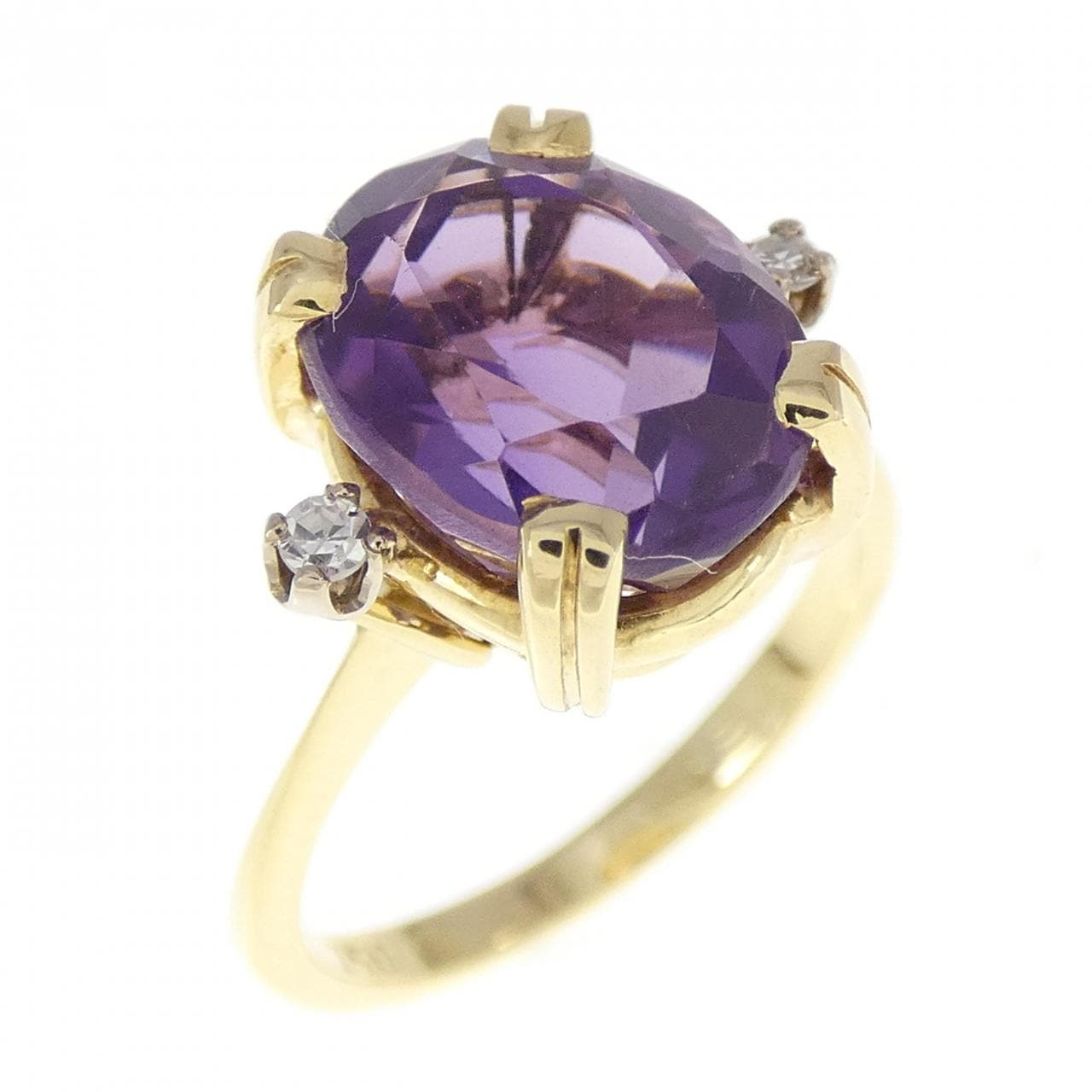 750YG Amethyst Ring 2.69CT