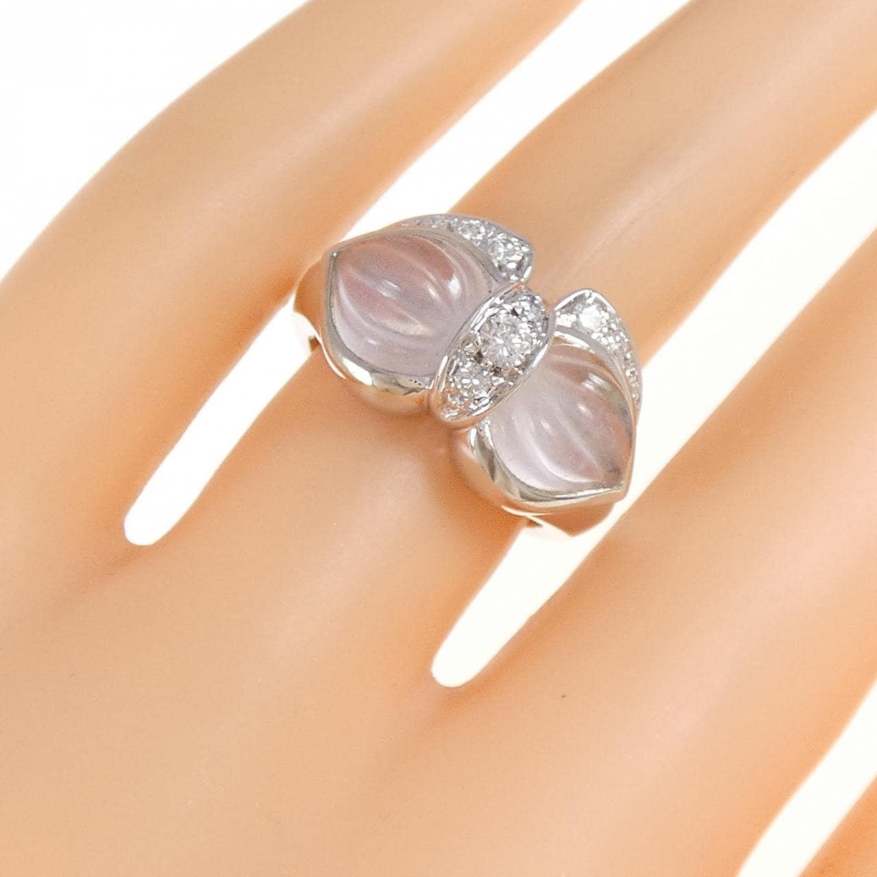 【ヴィンテージ】ブシュロン ロッククリスタル リング