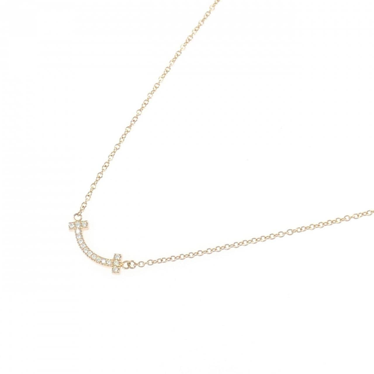 ティファニー Tスマイル ミニ ネックレス